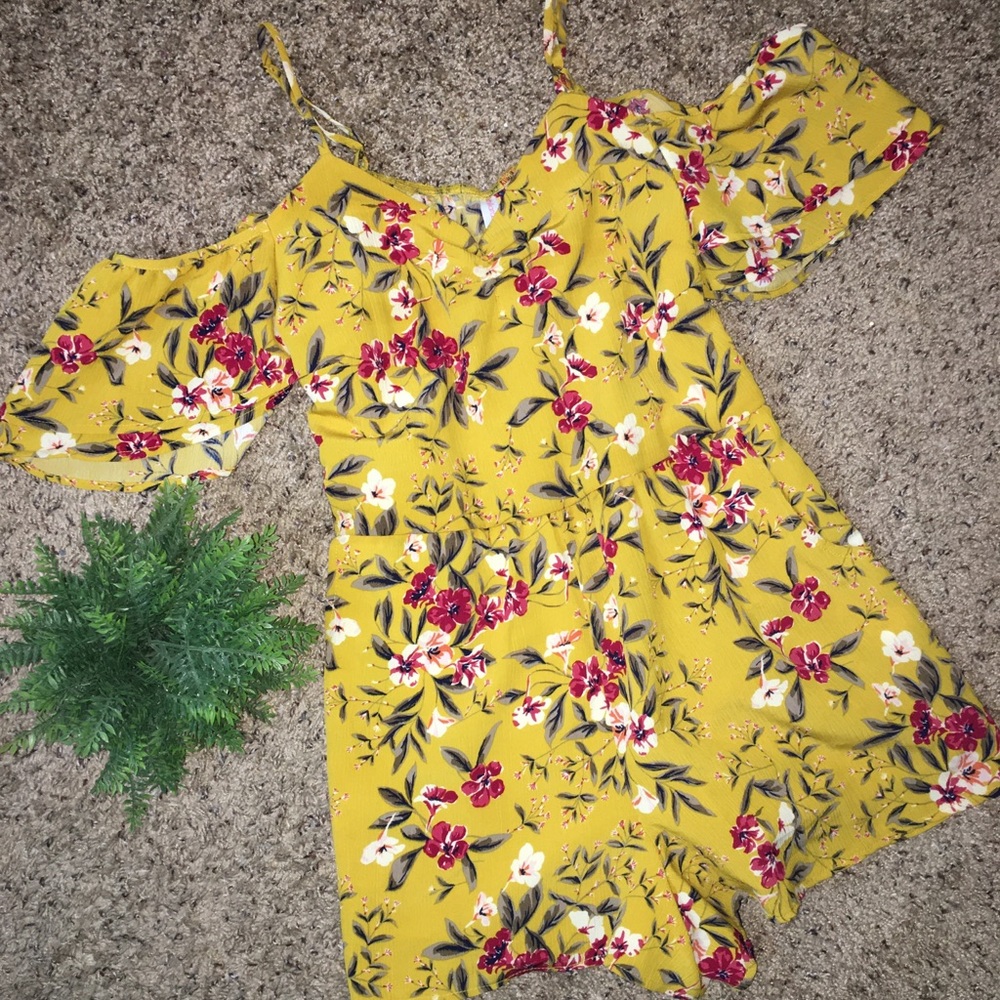 Off the shoulder romper